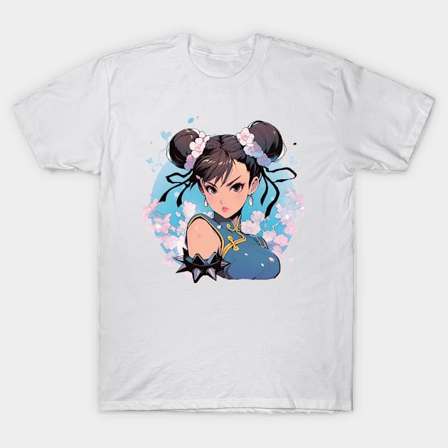 chun li T-Shirt by dorapeterx